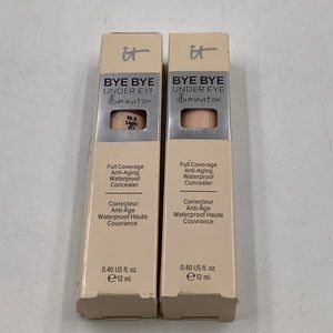 FOUR PACK TWO it Bye Bye Undereye illumination Concealer 10.5 LIGHT (C) & 2 20 M